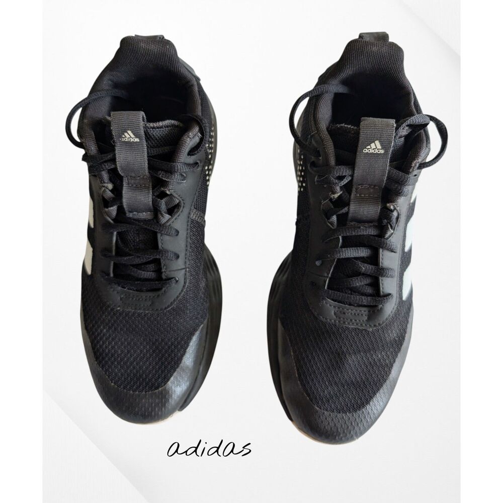 Adidas Ownthegame 3.0 Black White Basketball Shoes Athletic Sneakers